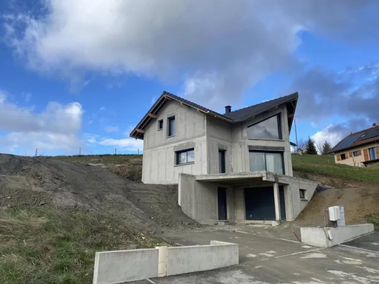 Réalisation d'une maison sur les hauteurs d'Aix-les-Bains, Chambéry, B.CHIC ARCHITECTURE