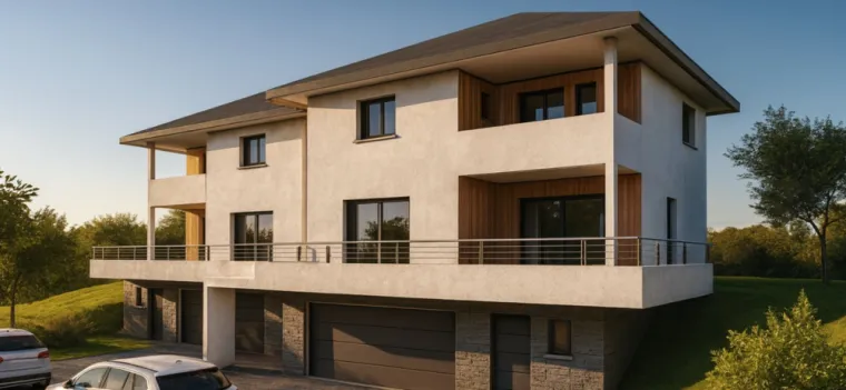 Architecte pour le projet d'une maison à St Baldoph, Chambéry, B.CHIC ARCHITECTURE