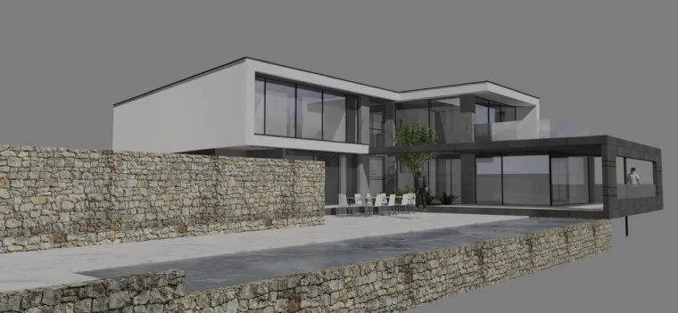 Conception de plans sur mesure pour la création d'une maison moderne à Aix-les-Bains, Chambéry, B.CHIC ARCHITECTURE