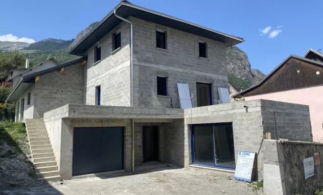 Construction de villa par architecte et maître d'œuvre à Saint-Jean-de-Maurienne, Chambéry, B.CHIC ARCHITECTURE