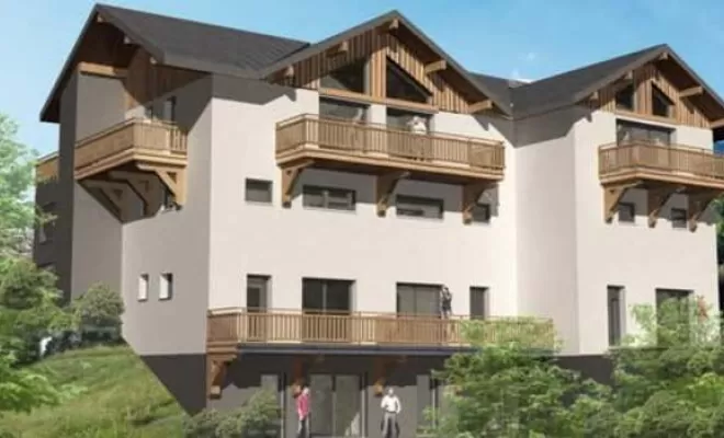 Architecte pour complexe de 8 appartements et parties communes à Brides-les-Bains, Chambéry, B.CHIC ARCHITECTURE